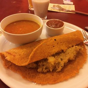 masala dosa  at Momo in Krakow