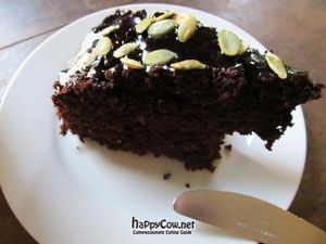 CHOCOLATE CARROT CAKE FROM HEAVEN at Momo in Krakow