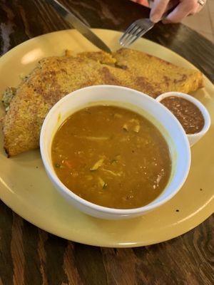 Masala Dosa  at Momo in Krakow