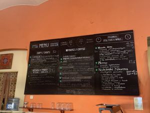 Menu Feb 2020 at Momo in Krakow