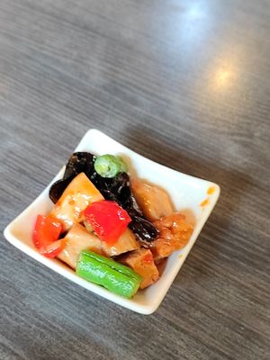 (蔬)素食套餐餐點 at Flower Space 花草空間 - HuāCǎo KōngJiān in Hualien