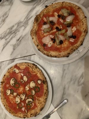 The vegan cheese is good at 800 Degrees - Shinjuku in Tokyo