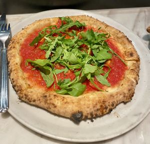 Simple pizza, missed some seasoning, but a nice option if you are around Shinjuku st. And is Vegan.  at 800 Degrees - Shinjuku in Tokyo