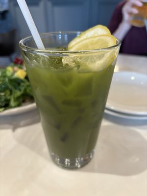 Matcha lemonade   at 800 Degrees - Shinjuku in Tokyo