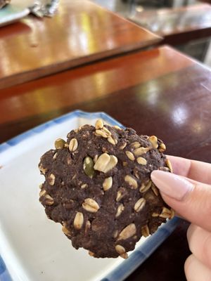 Chocolate cookie  at Lovegan in Binh Thuan
