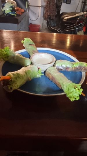 Sommer rolls at Lovegan in Binh Thuan