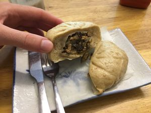 Steamed wholemeal bun at Lovegan in Binh Thuan