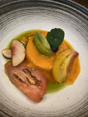 Savory panna cotta   at Like An Elephant in Lyon