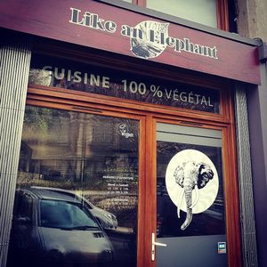 Like An Elephant Sign at Like An Elephant in Lyon