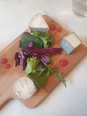 Cheese platter   at Like An Elephant in Lyon