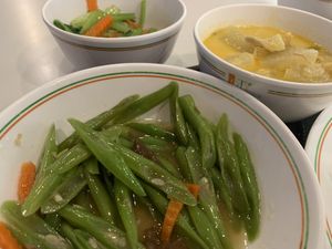   at Vegetarian Food Stall - Ploenjit in Bangkok