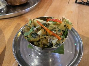 Saag Aloo  at Cafe Diwali in Salisbury