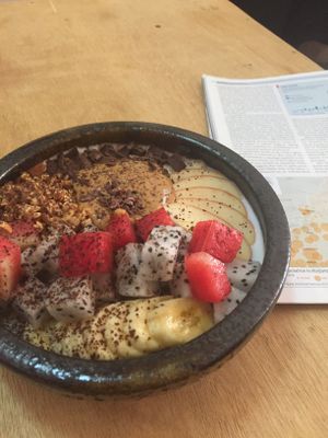 Lux oatmeal at Brew and Breakfast in Da Lat