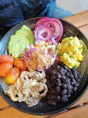 Breakfast bowl at Brew and Breakfast in Da Lat