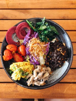 Breakfast bowl at Brew and Breakfast in Da Lat
