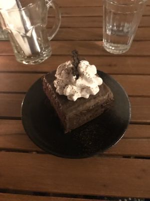 Chocolate cake (a special)  at Brew and Breakfast in Da Lat