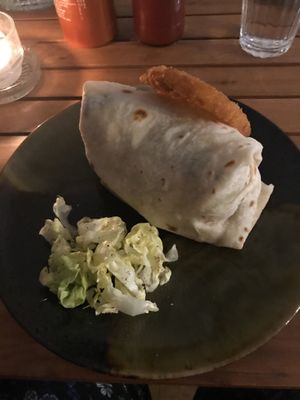 All day breakfast burrito  at Brew and Breakfast in Da Lat
