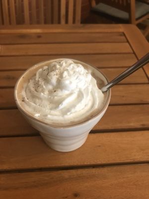 Luxe Hot chocolate (not hot)  at Brew and Breakfast in Da Lat