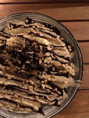 Choc pancake at Brew and Breakfast in Da Lat