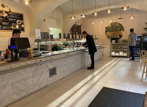 Inside  at Vegan Life in Prague