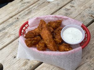 Vegan smoked wings at Bourbon & Branch in Philadelphia