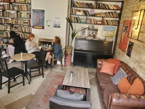 Inside at Beigelistai  in Vilnius