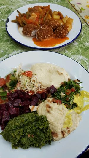 Mixed Salad at Hoxton Beach - Nags Head Market in North London