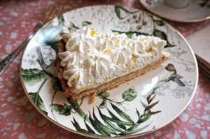 Lemon Tart at Jo and Nana Cakes in Paris