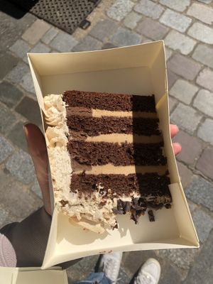 Layer cake spéculos   at Jo and Nana Cakes in Paris