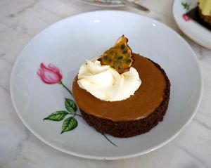 Caramel/Passion Fruit Tart at Jo and Nana Cakes in Paris