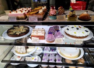 the goodies at Jo and Nana Cakes in Paris