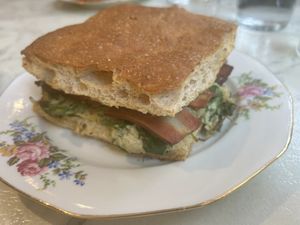 Focaccia  at Jo and Nana Cakes in Paris