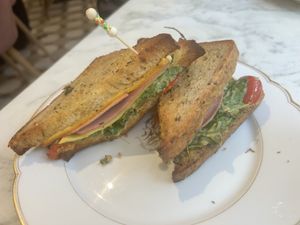 Grilled cheese  at Jo and Nana Cakes in Paris