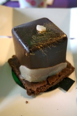 The Cube (at VeggieWorld Paris October 2018) at Jo and Nana Cakes in Paris