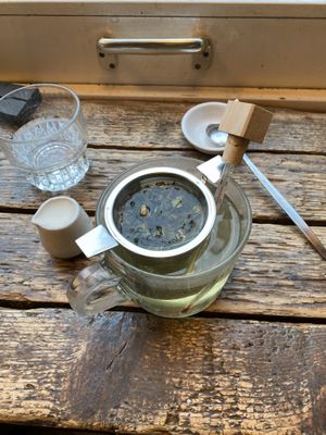 White tea  at Kek in Delft