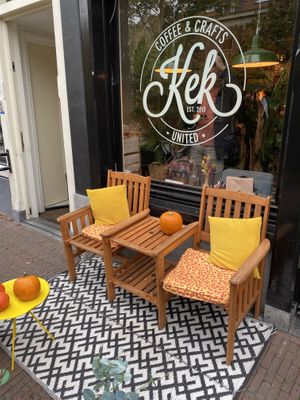 Store front   at Kek in Delft