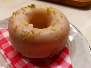 A vegan donut. at Kek in Delft
