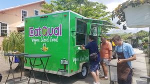 find their schedule on facebook at EatQual in Cocoa