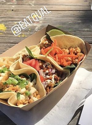 Tacos at EatQual in Cocoa