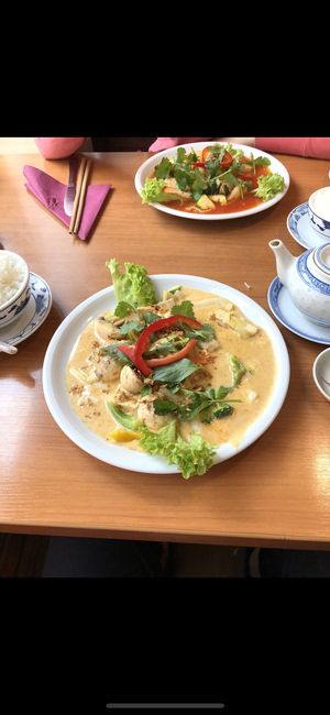 Curry at White Lotus in Darmstadt