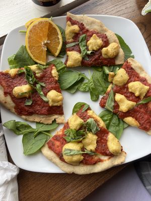 pizza  at Shayna B's By The Sea in Westbrook