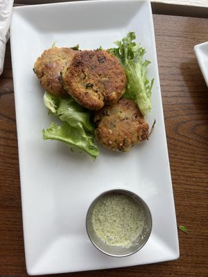 falafel side  at Shayna B's By The Sea in Westbrook