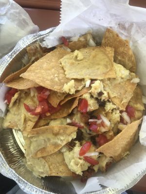 Nachos at Shayna B's By The Sea in Westbrook