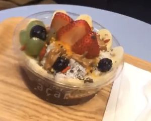 medium sized “original flower bowl" at Project Acai - Holland Village in Central Singapore