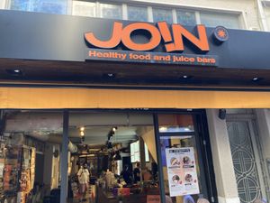 Front at JOIN Juice Bars in Athens