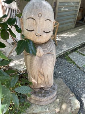 Welcoming committee Jizu  at Kisaki Yudoufu in Kyoto