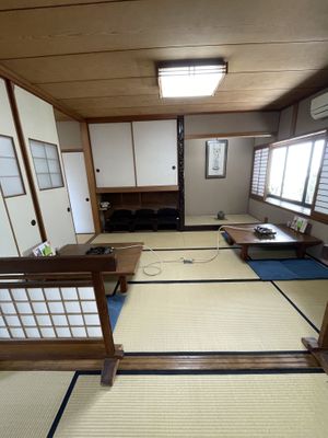 Seating area  at Kisaki Yudoufu in Kyoto