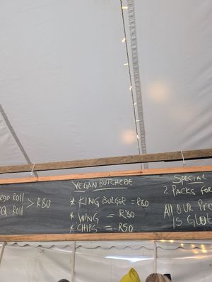  at Vegan Goods Market in Cape Town