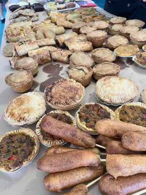Vegan Pies   at Vegan Goods Market in Cape Town