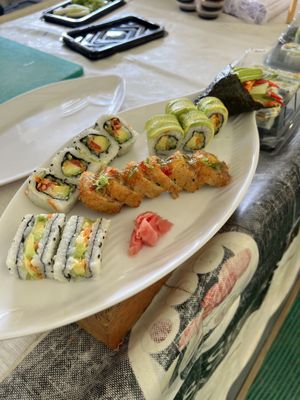 Vegan Sushii  at Vegan Goods Market in Cape Town